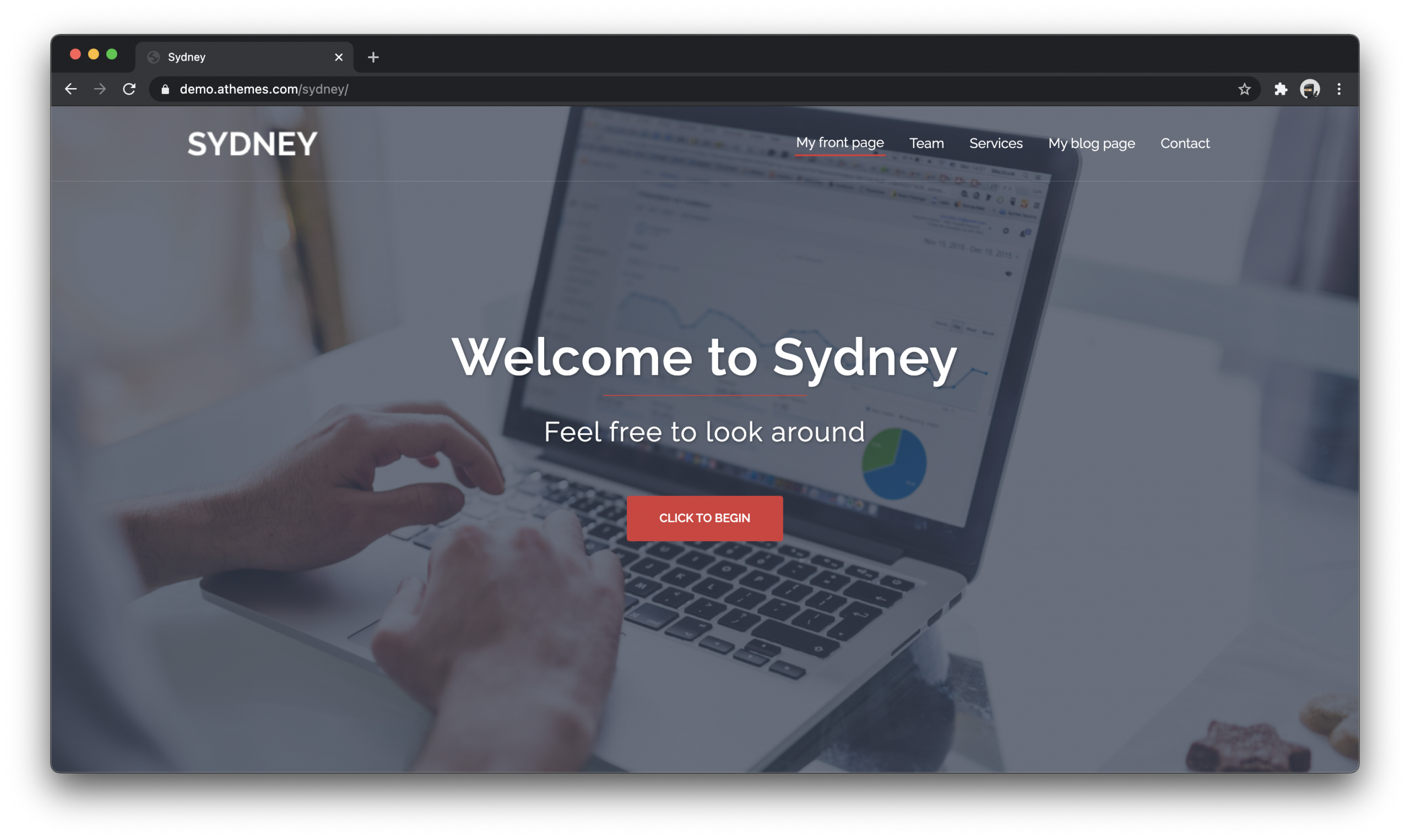Sydney Free WordPress Theme